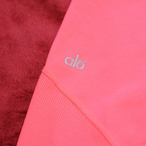 Hot Pink Alo Yoga Goddess Leggings